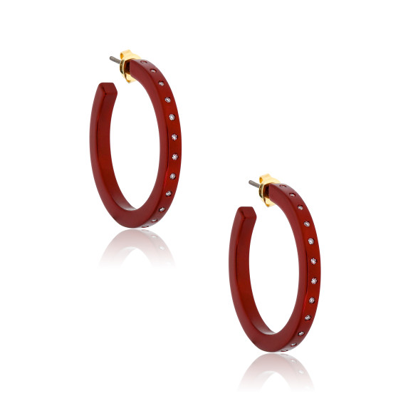 Hula Hoops Titanium Diamond Earrings_A.ER.MT0234_1228