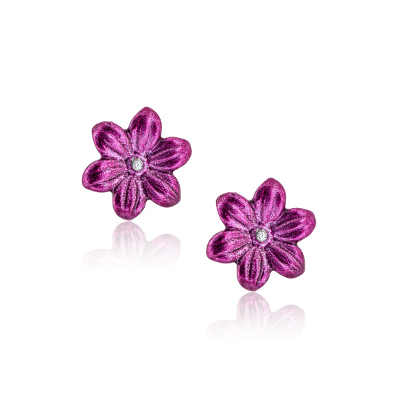 Anastasia Kessaris Sea Flower Diamond Earrings