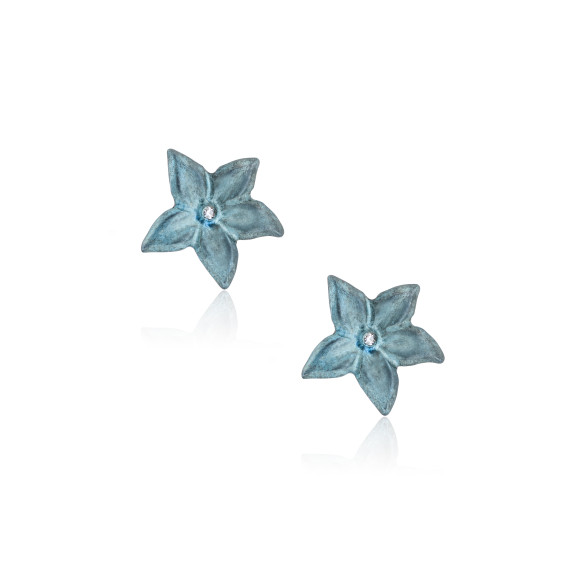 Anastasia_Kessaris_Starfish Diamond Earrings
