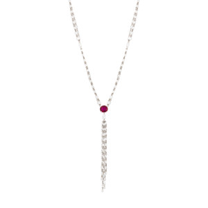 KOP.222319_Diamond Ruby Lariat Necklace