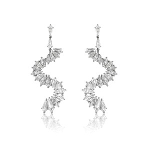 SKE.231894_AK for Kessaris_Moon River Diamond Earrings