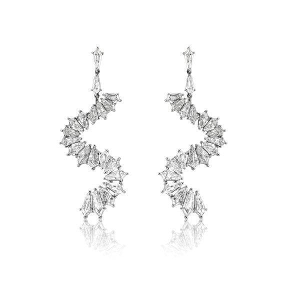 SKE.231894_AK for Kessaris_Moon River Diamond Earrings