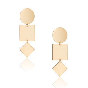 SKP.230098_Doro_ One of a Shape Gold Earrings