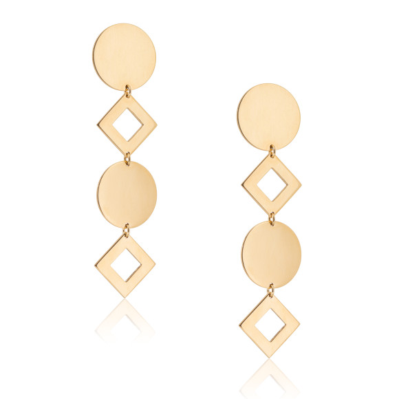 SKP.230099_Doro_ Geometric Balance Gold Earrings