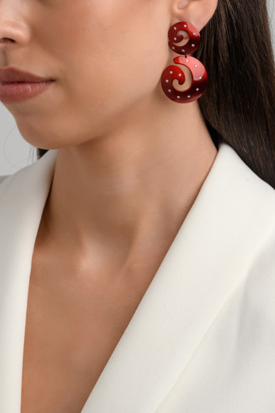 A.ER.AP0068_DSC_8079_Balanced Orbis Titanium Diamond Earrings_After Party