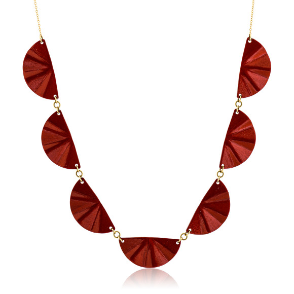 Maiko Titanium Necklace_A.NK.MT0301_RED_kessaris-jewels-1233_