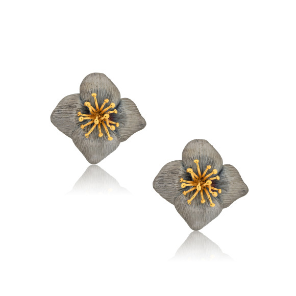 Golden Lily Bouquet Earrings_SKE.232452_kessaris-76_