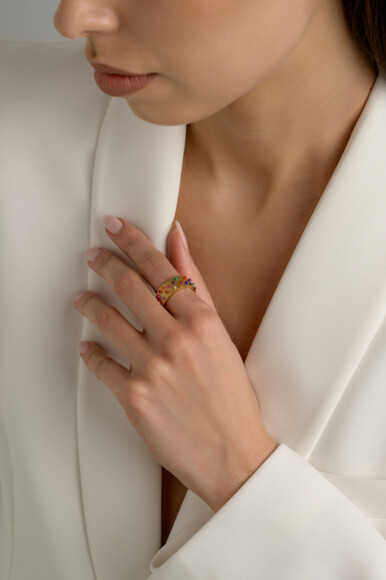 Colorpop Gold Ring