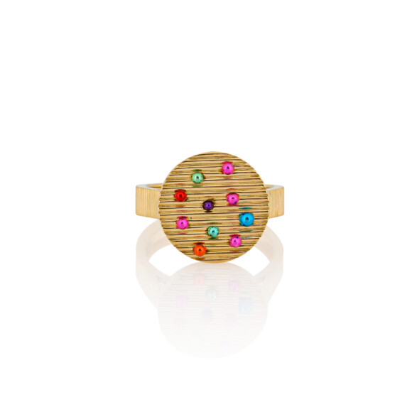 Colorpop Gold Ring