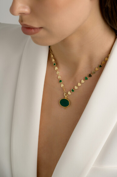 Amore Roman Pendant Necklace