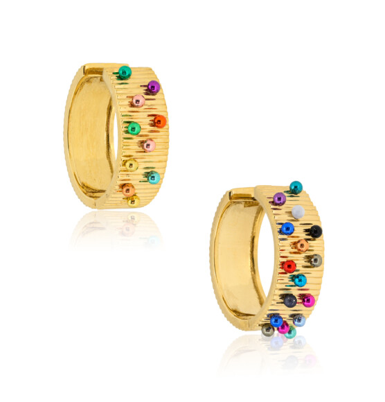 Colorpop Gold Hoops