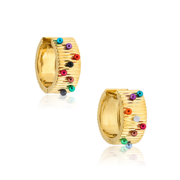 Colorpop Gold Huggies