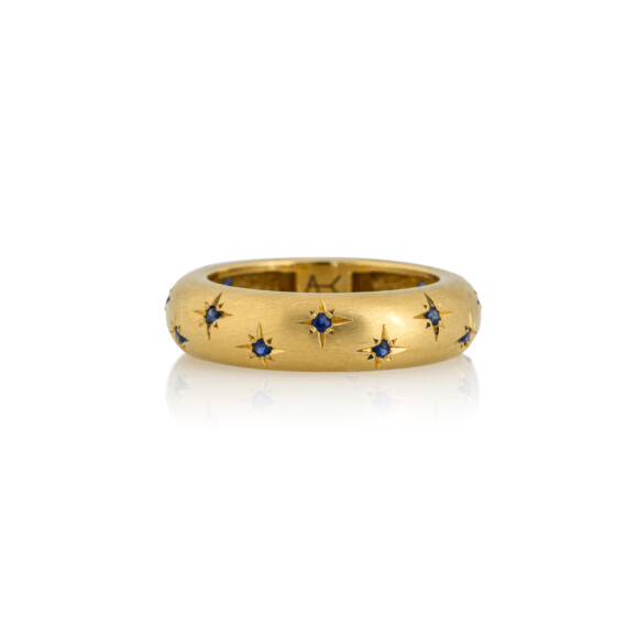 Sapphire Starlight Ring