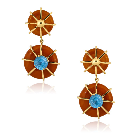 Amber Gaze Earrings