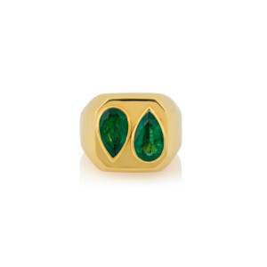 Emerald Reflection Ring