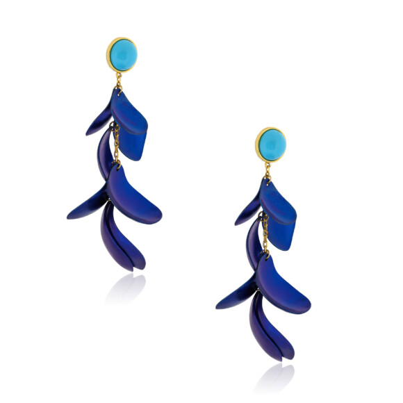 Wisteria Dangle Bouquet Earrings