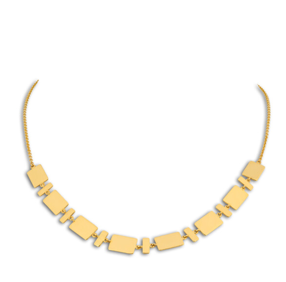 Golden Symmetry Necklace