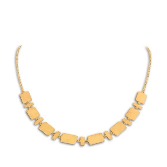 Golden Symmetry Necklace