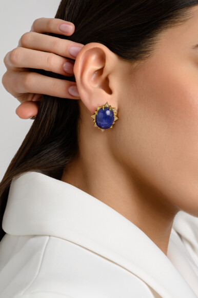 Helios Tanzanite Earrings