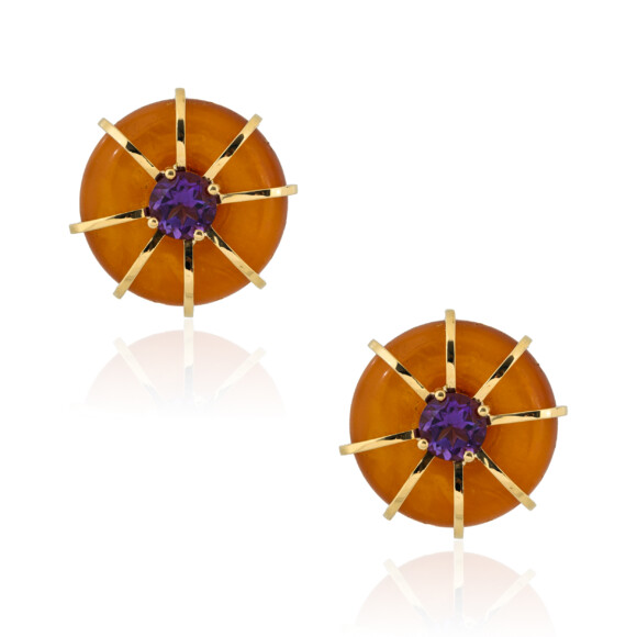 Amber Gaze Earrings