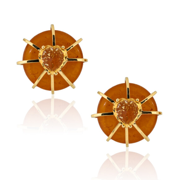 Amber Gaze Earrings