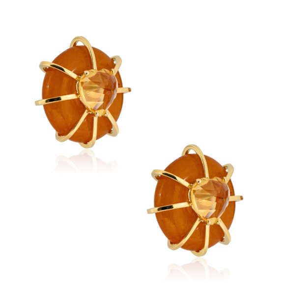 Amber Gaze Earrings