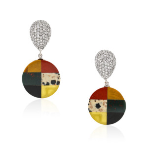 Prism Palette Diamond Earrings