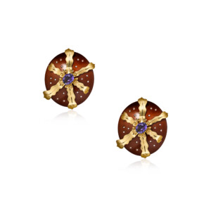 Violet Eclipse Earrings
