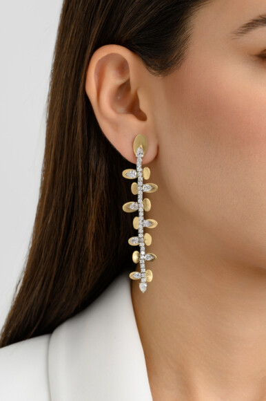 Luminous Petals Earrings