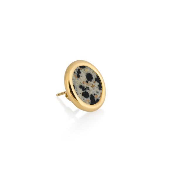 Dalmatian Stud Single Earring