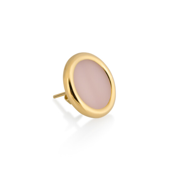 Petal Accent Stud Single Earring