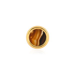 Latte Clip-on Single Earring