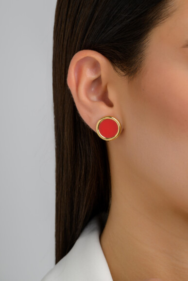 Scarlet Clip-on Single Earring