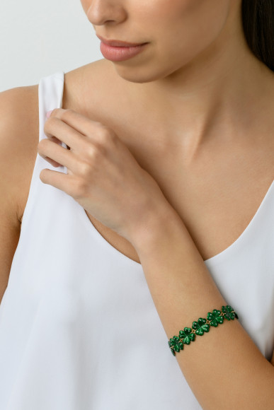 Anastasia Kessaris Sea Clover Diamond Bracelet