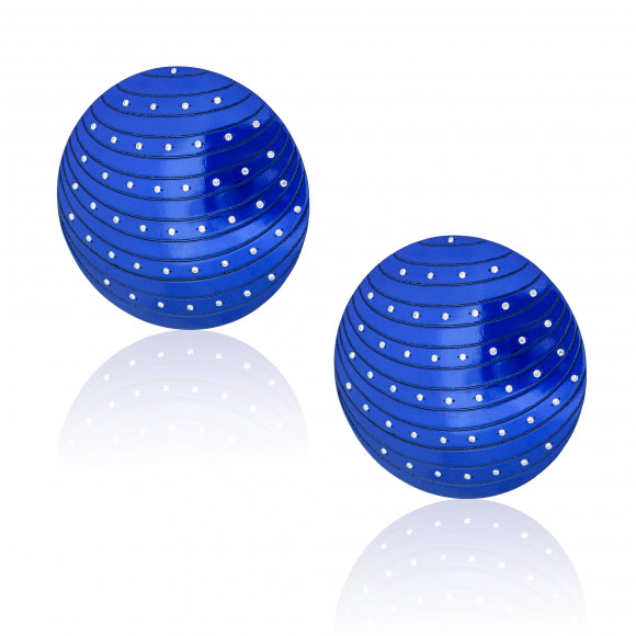 A.ER.AP0037_BL_Anastasia Kessaris_Stellar Bubble Blue Titanium Diamond Earrings