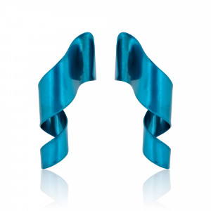 A.ER.AP0071_TRQ_DSC_4473_Cosmic Feather Turquoise Titanium Earrings