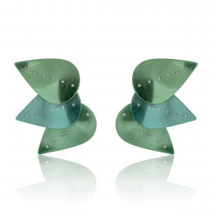 A.ER.AP0151_GRN_AQUA_GRN_Anastasia Kessaris_Edit_Tulip Petal Green Titanium Earrings