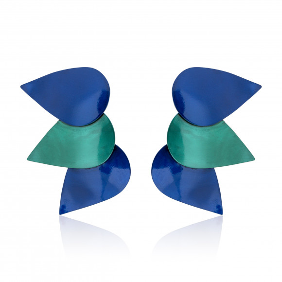 A.ER.AP0252_BLU_EMR_BLU_Anastasia Kessaris_Disco Clique Blue Titanium Sapphire Earrings