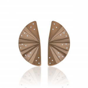 Geisha Nanoceramic Titanium Diamond Earrings