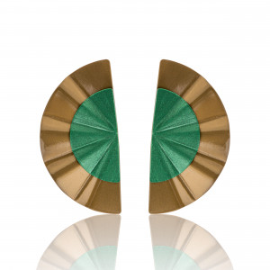 A.ER.MT0224_KLIAR24_EMR_Anastasia Kessaris_Bonding Geisha Titanium Earrings
