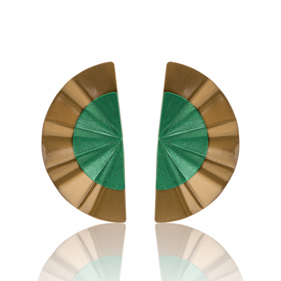 A.ER.MT0224_KLIAR24_EMR_Anastasia Kessaris_Bonding Geisha Titanium Earrings