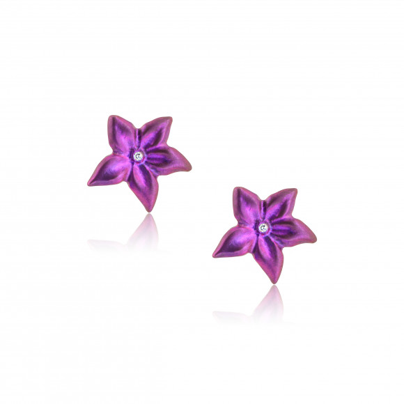 Anastasia Kessaris Starfish Diamond Earrings