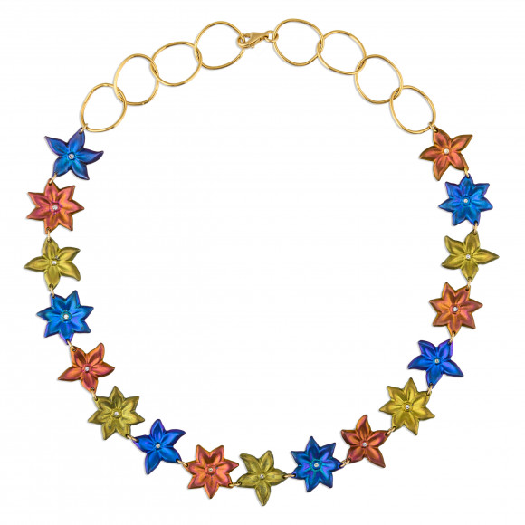 Anastasia Kessaris Sea Life Diamond Necklace