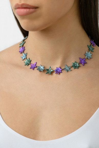 Anastasia Kessaris Sea Life Diamond Necklace