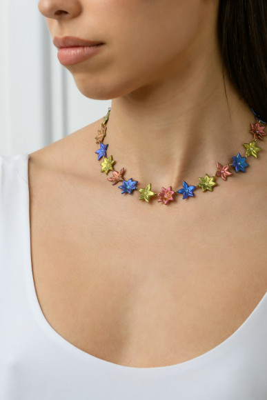 Anastasia Kessaris Sea Life Diamond Necklace