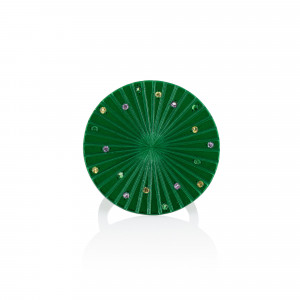 A.RG.AP0074_EMR_DSC_Anastasia Kessaris_Spacecraft Green Titanium Sapphire & Tsavorite Ring