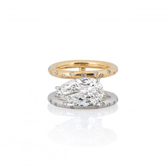 DAP.221862 Anastasia Kessaris Dreamy Drop Diamond Ring