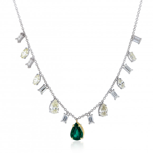 KOP.201375_Anastasia Kessaris_Emerald Diamond Necklace