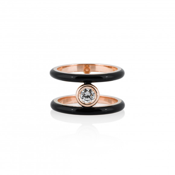 DAP.201404_Anastasia Kessaris_Ceramic and Bezel Diamond Ring