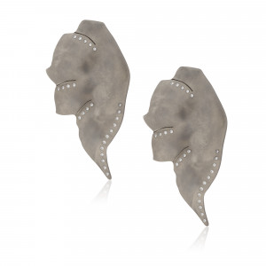 SKP.182083_RH_Anastasia Kessaris_Elefun Graphite Titanium Diamond Earrings
